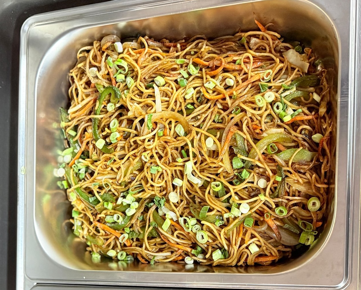 Lucknow Junction catering spread